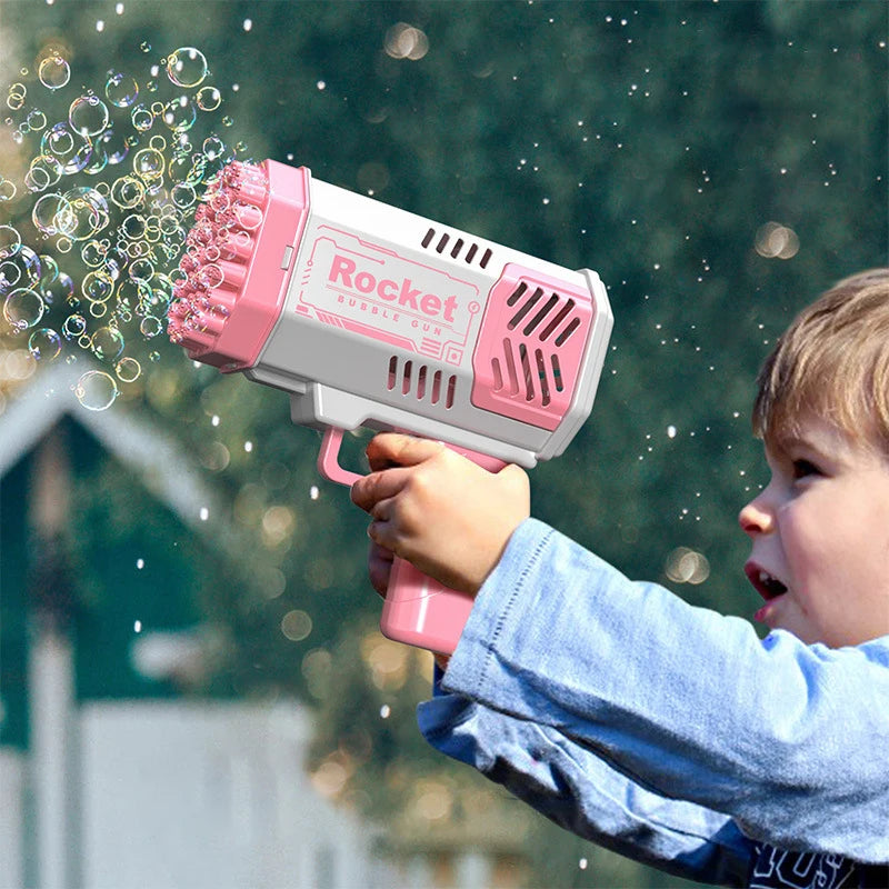 Bazuka Automática de Bolhas de Sabão - Bubble Bazooka™